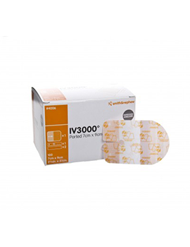 IV3000 1-Hand Moisture Responsive Cannula Fixation Dressing